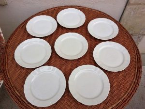 Lot de 8 assiettes a dessert n°3810