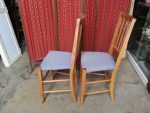 Paire de chaises / vintage / Hotel Splendid / n°8296