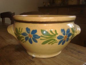 Ancienne poterie terre cuite Alsace n°398