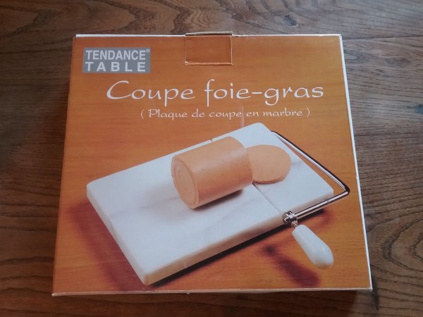 Coupe Foie Gras / Marbre / n°8914