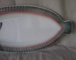 Plat a poisson / vintage / Sarreguemines / n°9033