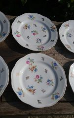 Lot 6 assiettes a dessert / Limoges / n°8991