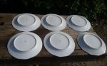 Lot de 6 assiettes / Vintage / n°9002