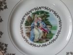 Ancien plat / porcelaine royal / n°9005