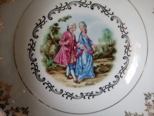 Saladier / porcelaine royal / n°9019