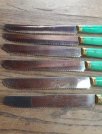 Lot de 6 couteaux Pradel  / Vintage / n°5304