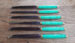 Lot de 6 couteaux Pradel  / Vintage / n°5304