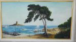 Tableau / Huile sur toile / Bord de mer / Gaudin / n°5014