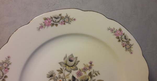 Assiette plate / Vintage / Bavaria / n°5470