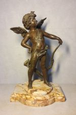 Ancienne statue / Cupidon / Marbre / n°5460