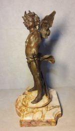 Ancienne statue / Cupidon / Marbre / n°5460