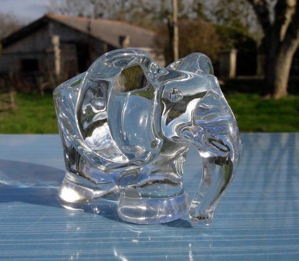 Elephant en Cristal / Vannes / n°5671