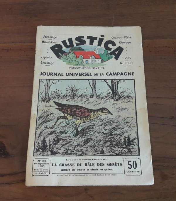 Rustica / Septembre 1935 / n°5688