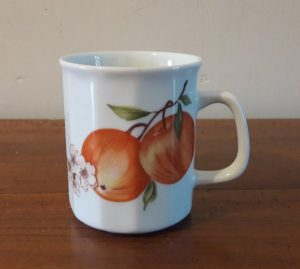 Mug / Tasse / Vintage / Pommes / Prunes / n°5703