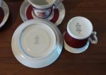 Lot de 10 tasses / Porcelaine Allemande / n°5702