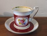 Lot de 10 tasses / Porcelaine Allemande / n°5702