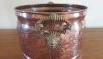 Ancien cache pot en cuivre n°5905