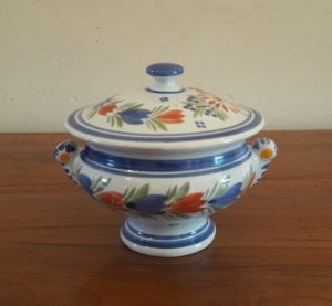 Ancien pot couvert Quimper n°5916