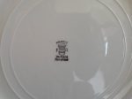 Plat rond en porcelaine de Chauvigny n°6310