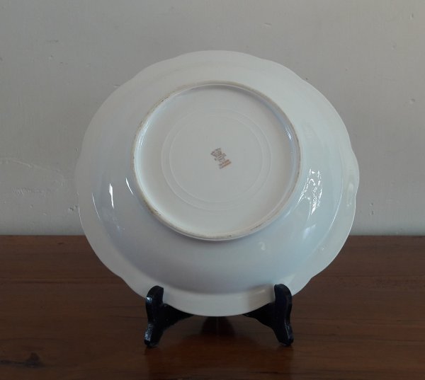 Plat a sauce en porcelaine de Chauvigny n°6309