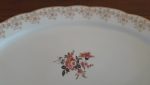 Plat ovale en porcelainede Chauvigny n°6308