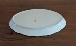 Plat ovale en porcelainede Chauvigny n°6308