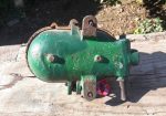 Ancienne lampe d'usine / indus / Mapelec / n°6292