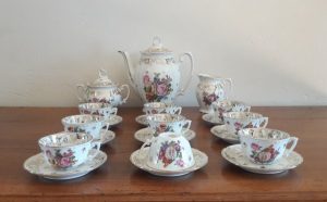 Service a café / Porcelaine de Chauvigny n°6316