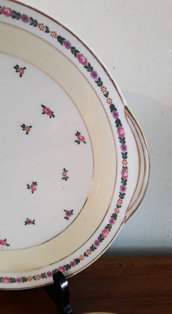 Ancien service a gateaux Limoges n°6551