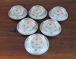 Lot de 6 grandes tasses Limoges n°6552