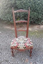 Ancienne chaise / Liseuse / nourrice / chêne / n°6650