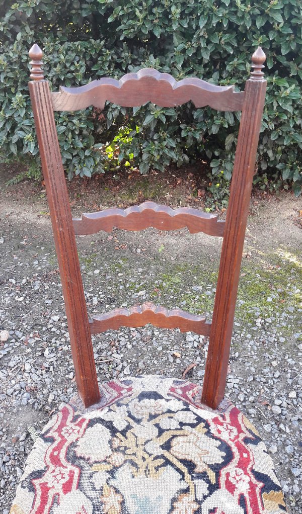 Ancienne chaise / Liseuse / nourrice / chêne / n°6650