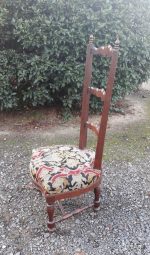 Ancienne chaise / Liseuse / nourrice / chêne / n°6650