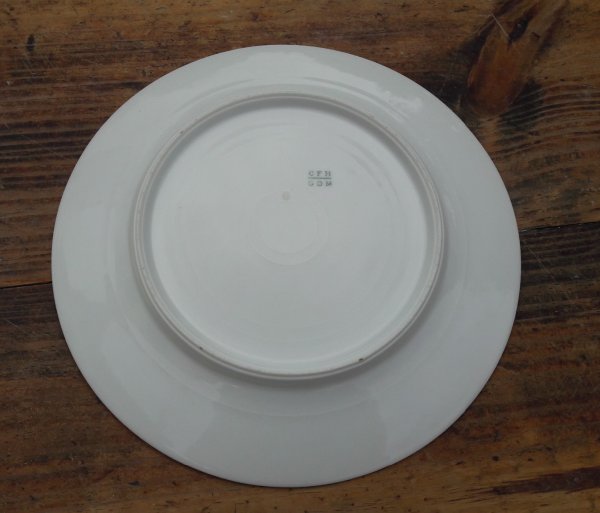 Lot 6 anciennes assiettes plates  Limoges n°6625