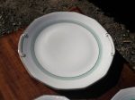 Ancien service a gateaux en porcelaine n°7352