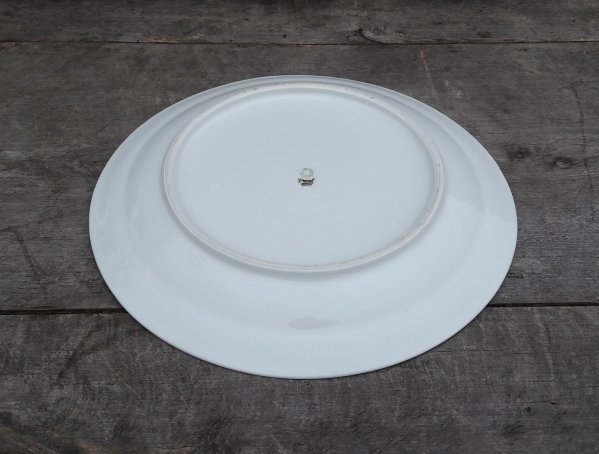 Grand plat rond Vintage Limoges Poral n°7417