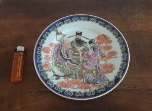 Assiette chinoise n°7565