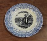 Ancienne assiette parlante / Gien / n°7769