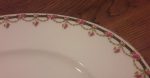 Ancien plat ovale en porcelaine de limoges n°7972