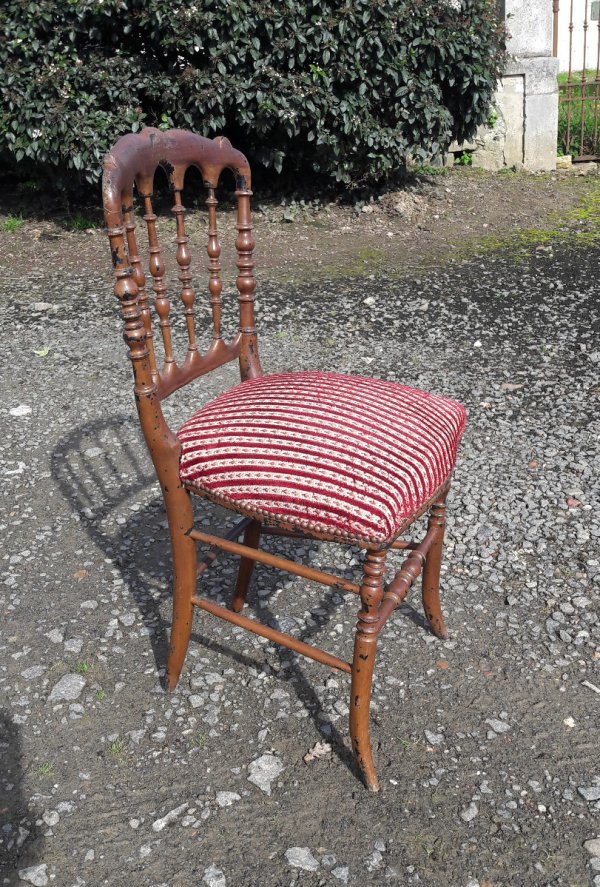 Ancienne chaise Napoléon III n°4275