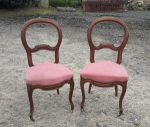 Ancienne paire de chaises Louis Philippe n°4302