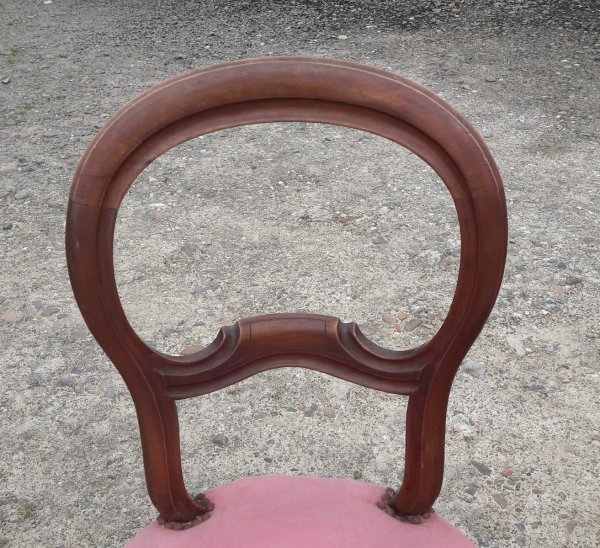 Ancienne paire de chaises Louis Philippe n°4302