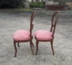 Ancienne paire de chaises Louis Philippe n°4302