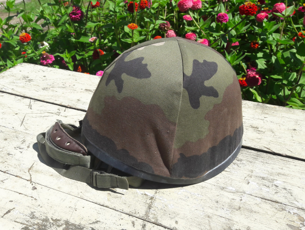 Casque militaire Dunois 1986 Camouflé n°4664