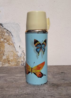 Thermos vintage / paillons / n°4821