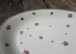 Grand plat limoges / petites fleurs / n°4786