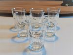 Lot de 6 verres OR FRUY n°4911