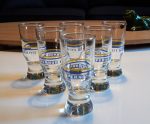 Lot de 6 verres PERNOD ANISETTE  n°4912