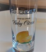 Lot de 6 verres Sirop CROZET n°4913