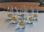 Lot de 6 verres Sirop CROZET n°4913